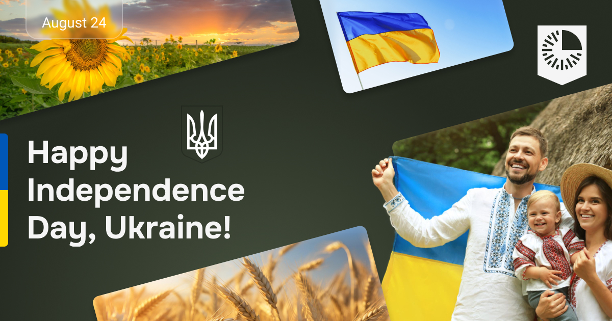 Congratulations on the Main Holiday - Independence Day of Ukraine!